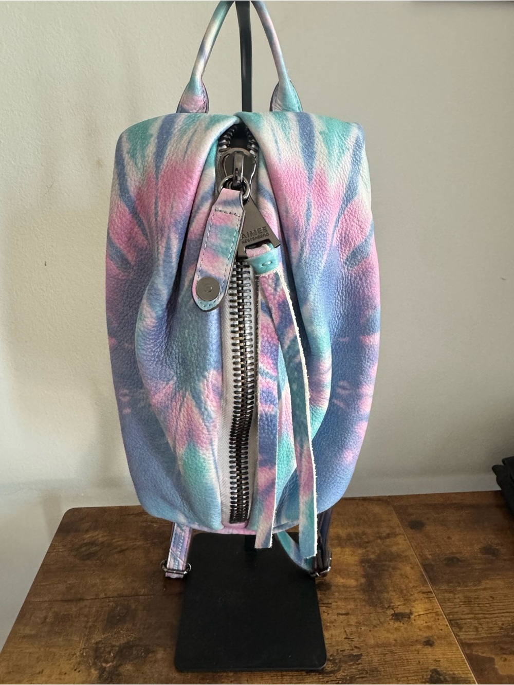 Aimee Kestenberg Tamitha Pastel Leather Mini Backpack